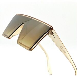Sunglasses Fashion Style UV400 Protection Luxury Style Gold Mirror Lens‎ Lentes